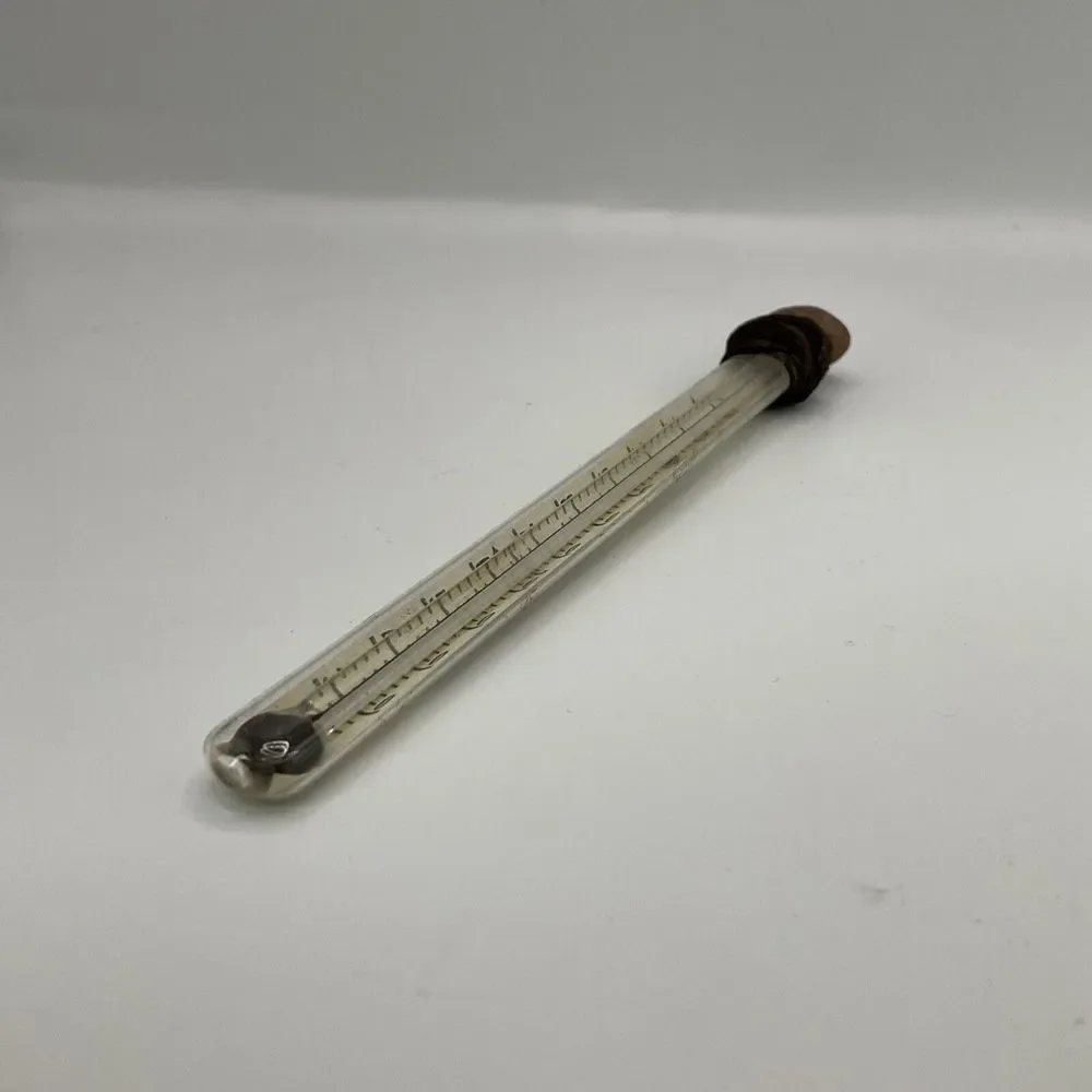 Vtg Hornstein‎ Photo Sales Glass Stirring Rod Thermometer Photography Darkroom